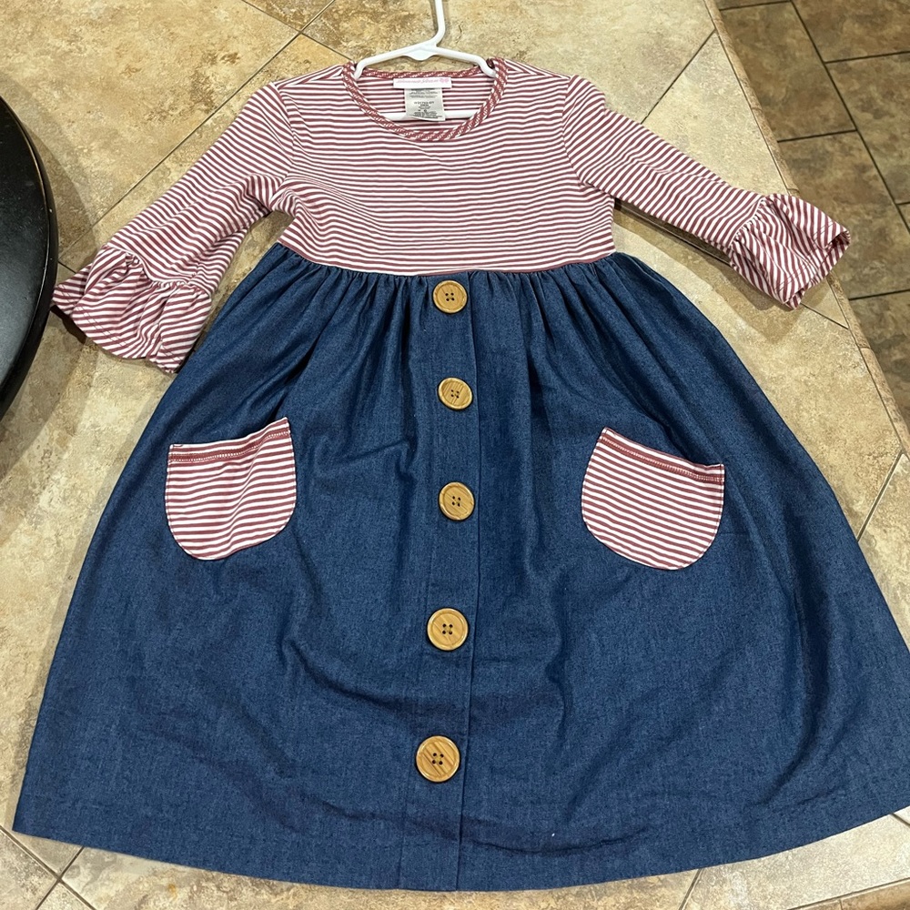 Super cute boutique girls 6 dress